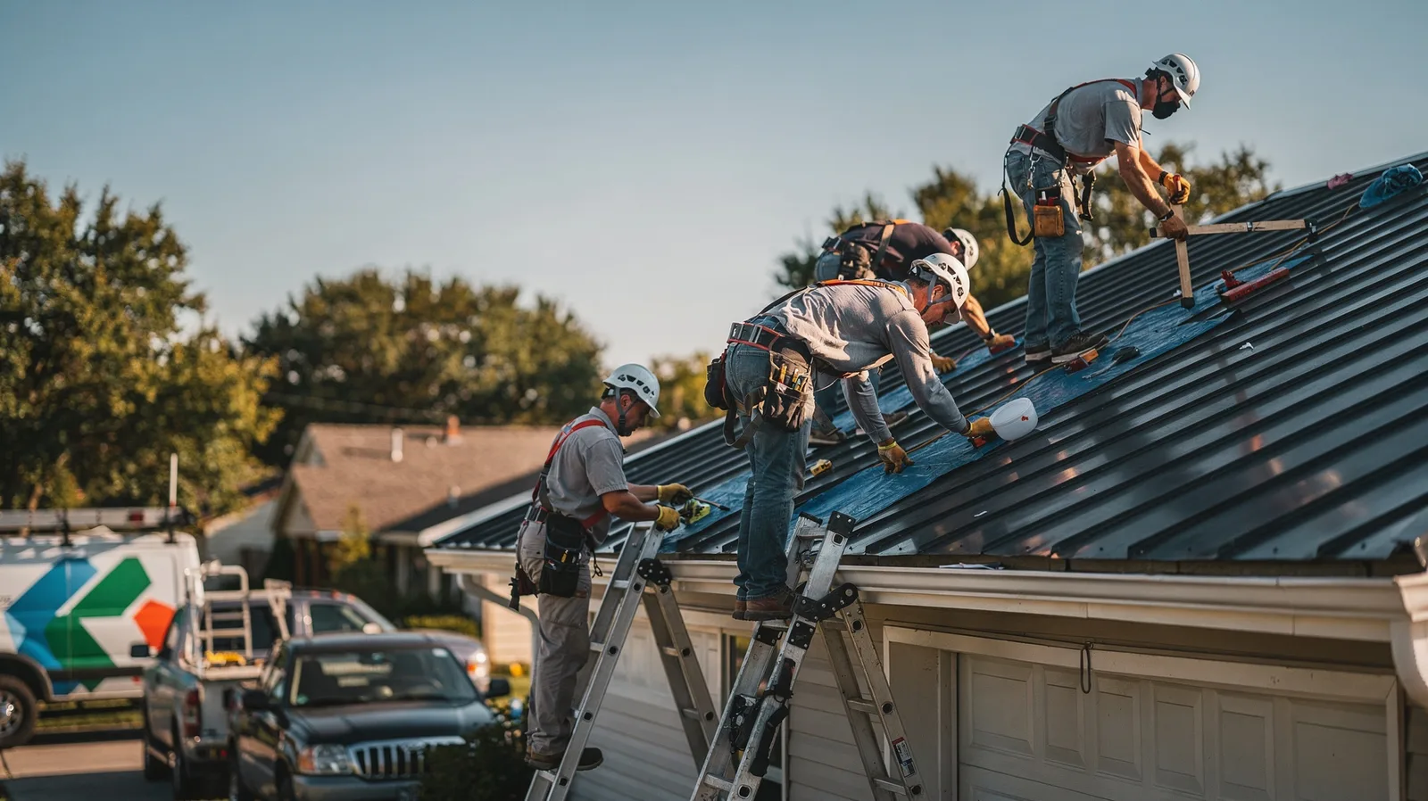 Metal Roof Installation in Mount Blanchard, OH near me